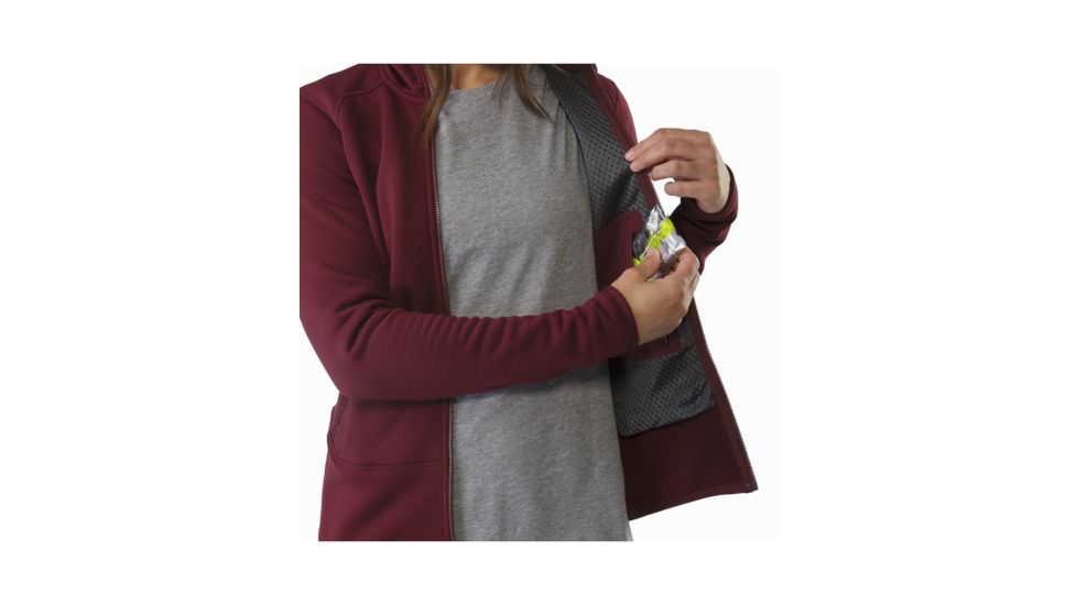 Arcteryx Kyanite Hoody - Womens, Crimson, Medium, 352451