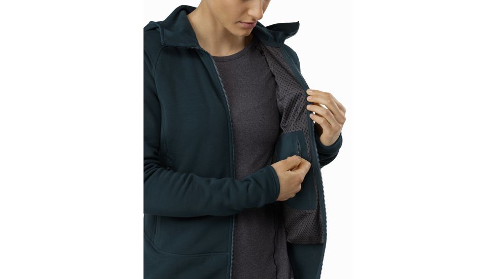 ArcTeryx Kyanite Hoody- Womens, Labyrinth, Large, 391976