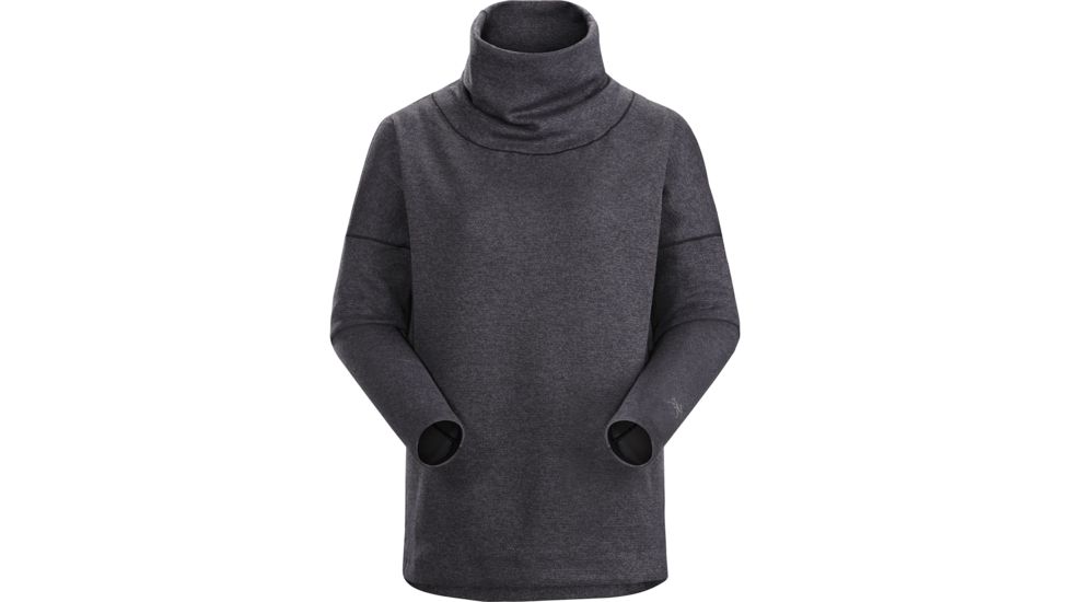 Arcteryx Laina Sweater - Womens, Carbon Copy Heather, Extra Small, 395458