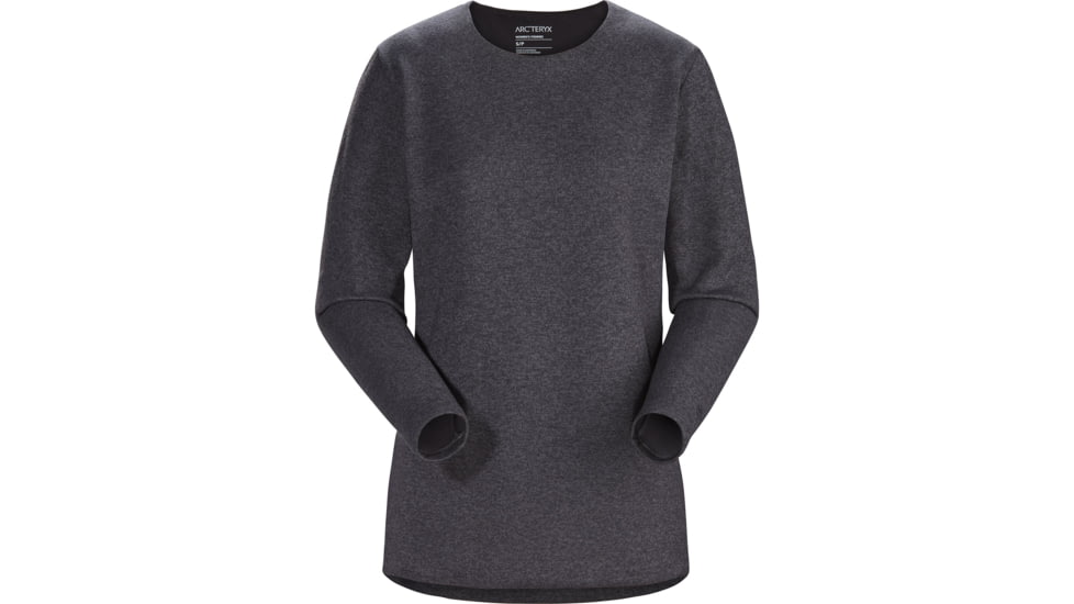 Arcteryx Laina Sweater - Womens, Carbon Copy Heather, Medium, 415930