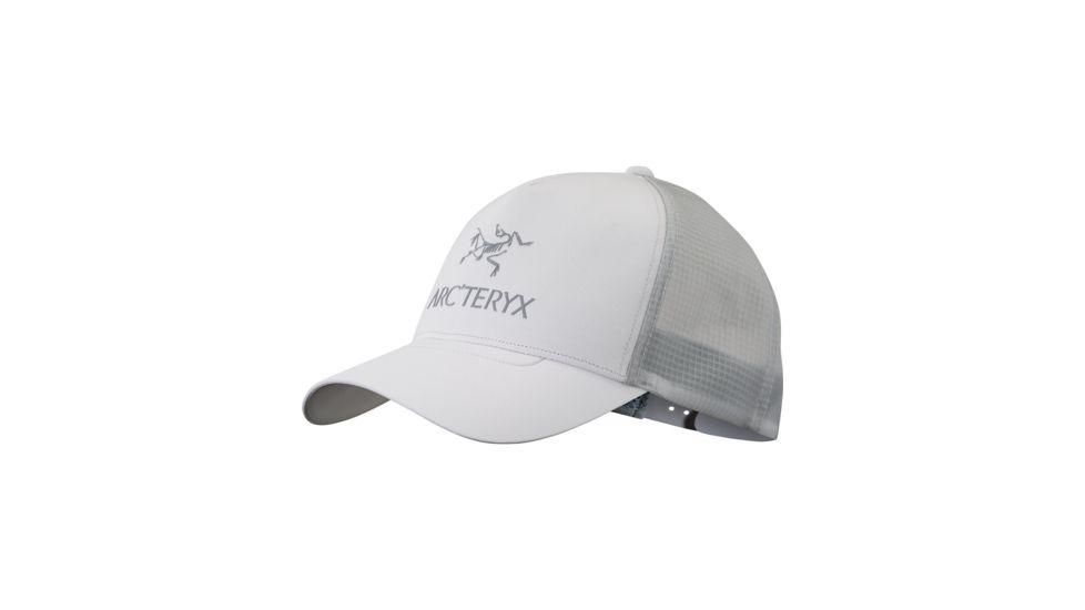 Arcteryx Logo Trucker Hat, Delos Grey, 377571