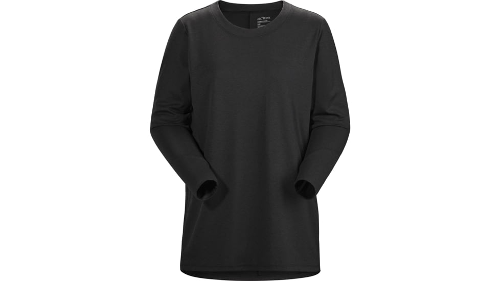 Arcteryx Lumin Swing Top - Womens, Black Heather, Extra Large, 433400
