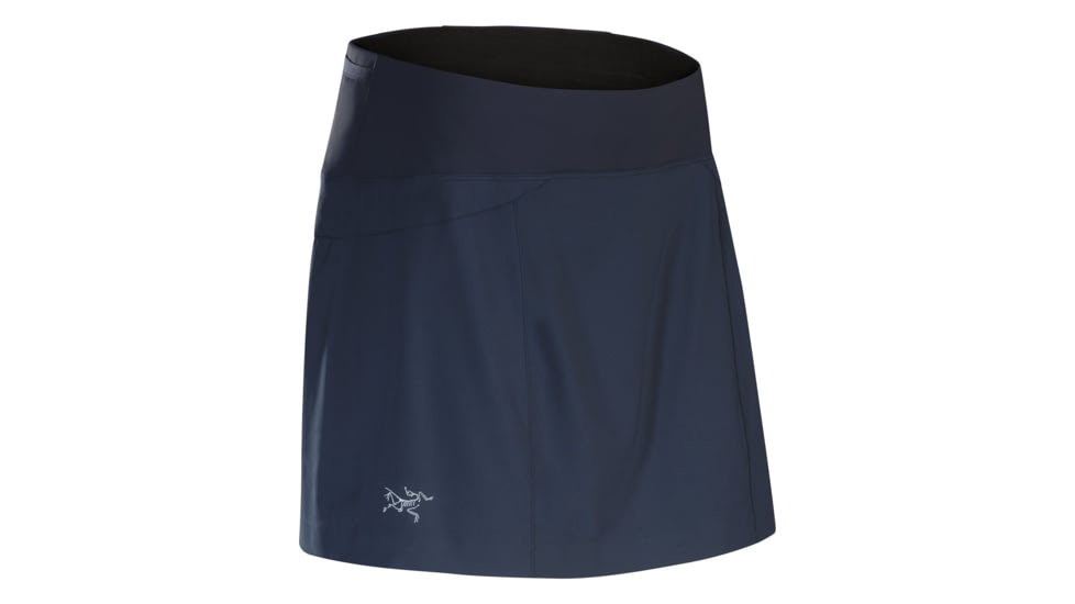 Arcteryx Lyra Skort - Womens, Black Sapphire, Extra Small, 328715