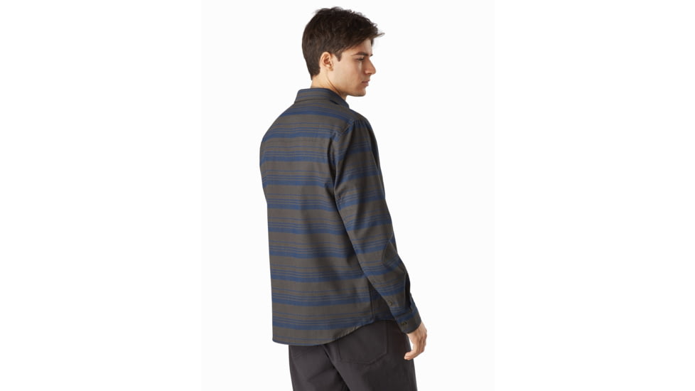 Arcteryx Mainstay Shirt LS - Mens, Dracaena/Cosmic, Extra Large, 437292