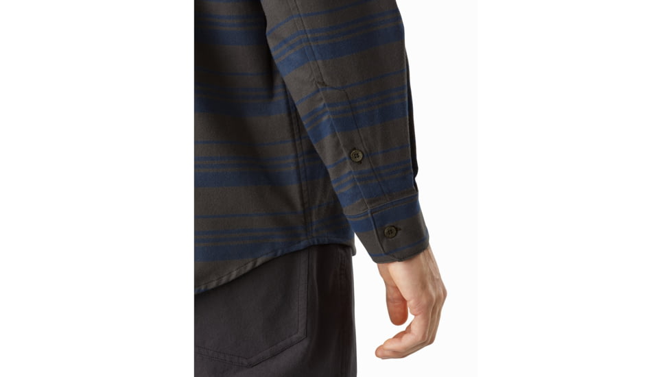 Arcteryx Mainstay Shirt LS - Mens, Dracaena/Cosmic, Extra Large, 437292