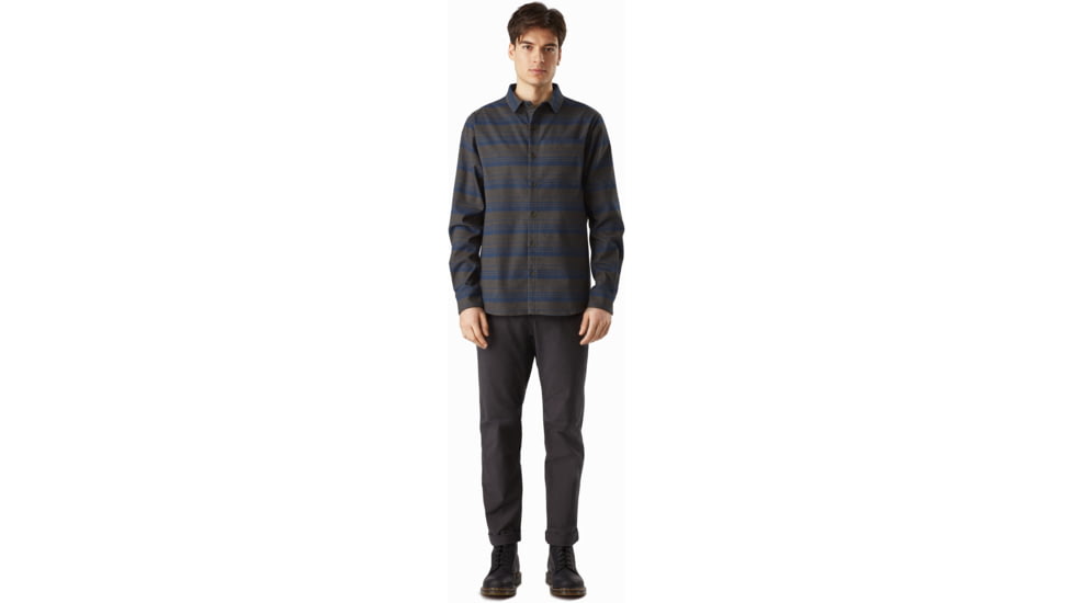 Arcteryx Mainstay Shirt LS - Mens, Dracaena/Cosmic, Extra Large, 437292