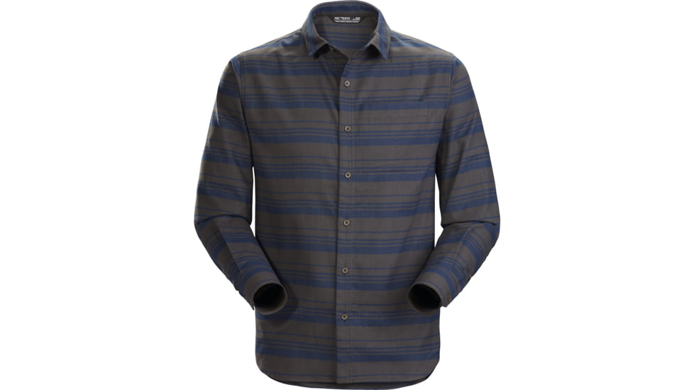 Arcteryx Mainstay Shirt LS - Mens, Dracaena/Cosmic, Extra Large, 437292