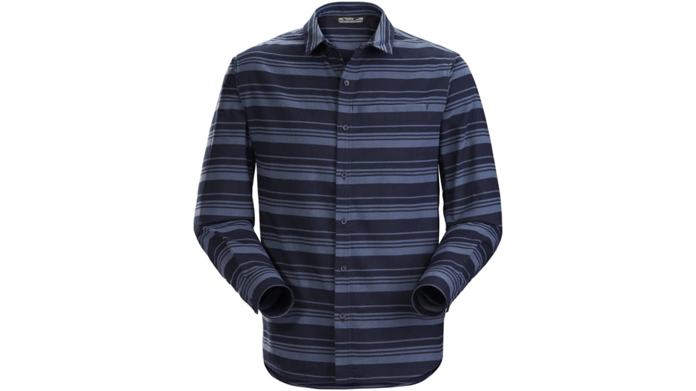 Arcteryx Mainstay Shirt LS - Mens, Stratosphere/Kingfisher, Small, 437315