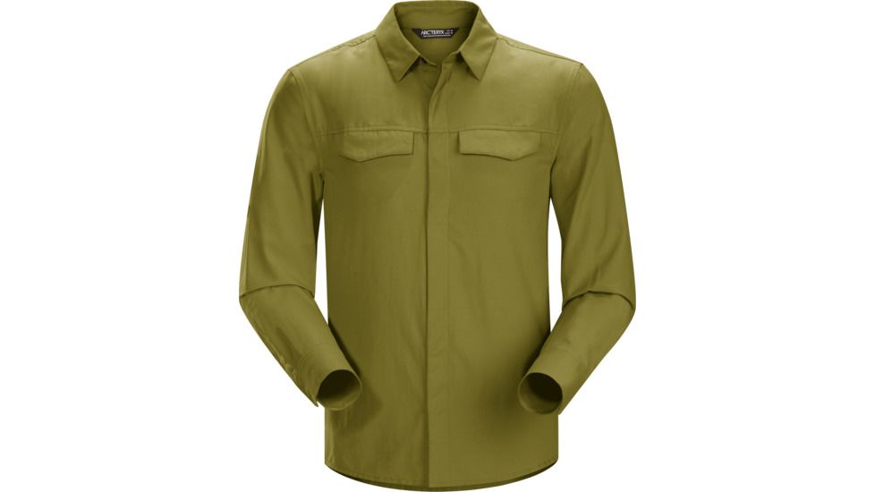 Arcteryx Moresby Long Sleeve Shirt - Mens-Biome-Large