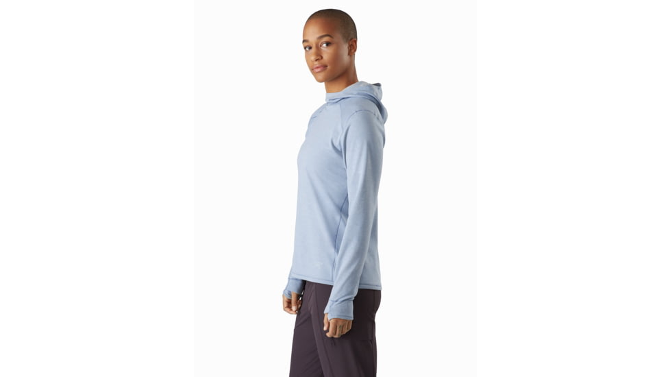 Arcteryx Motus AR Hoody - Womens, Zephyr Heather, Extra Large, 442219