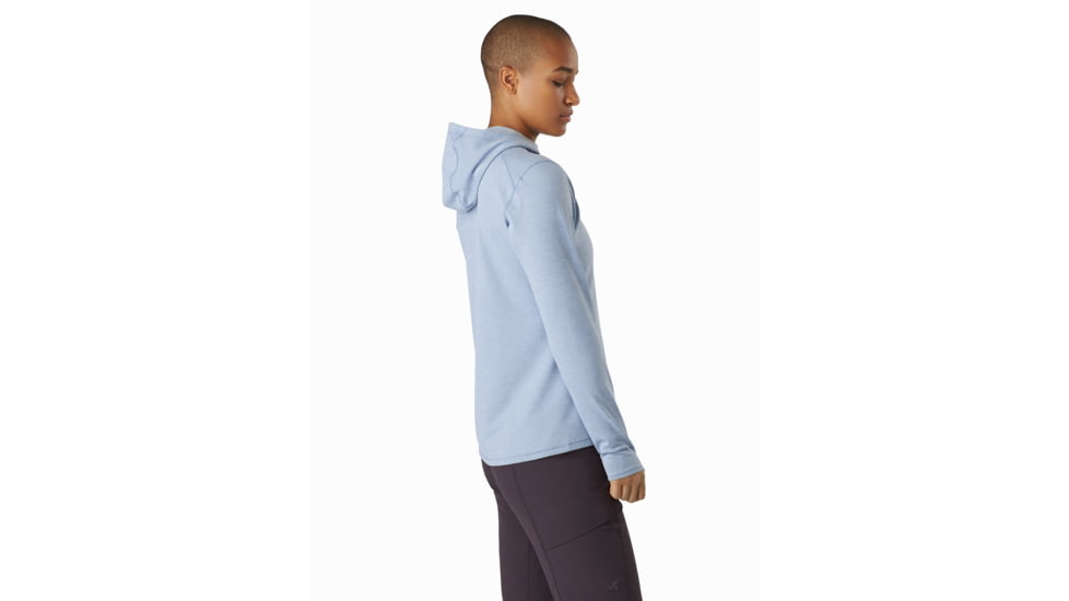Arcteryx Motus AR Hoody - Womens, Zephyr Heather, Extra Large, 442219
