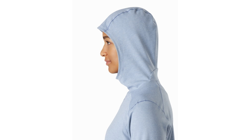 Arcteryx Motus AR Hoody - Womens, Zephyr Heather, Extra Large, 442219