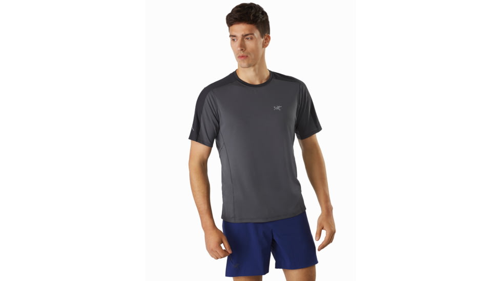 Arcteryx Motus Comp Short Sleeve Shiirt - Mens, Cinder, Medium, 417041