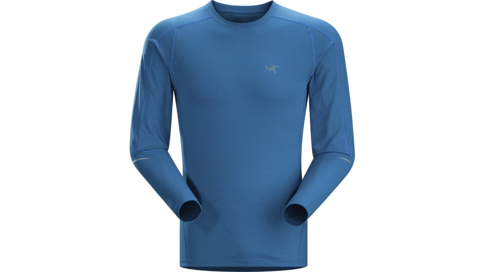 Arcteryx Motus Crew Long Sleeve Shirt - Mens-Borneo Blue-Large