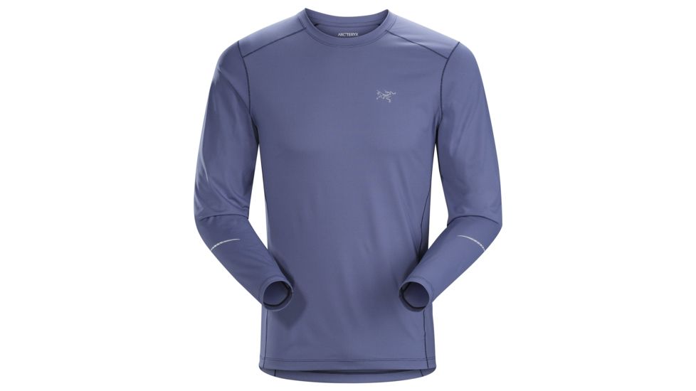 Arcteryx Motus Crew Ls - Mens, Neurostorm, Large, 395656