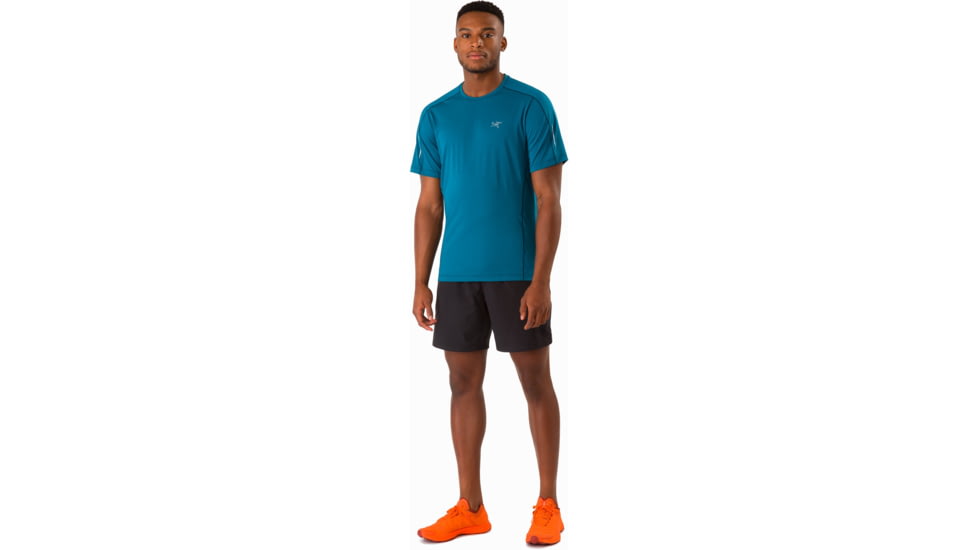 ArcTeryx Motus Crew Short Sleeve Shirt- Mens, Iliad, Extra Large, 374208