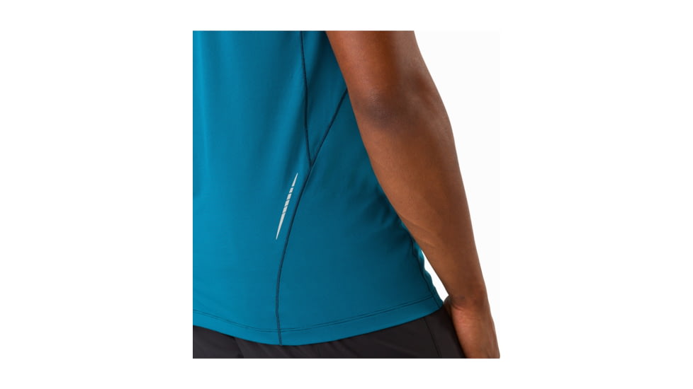 ArcTeryx Motus Crew Short Sleeve- Womens, Iliad, Extra Small, 371842