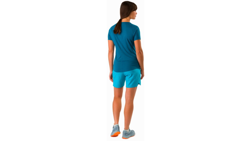ArcTeryx Motus Crew Short Sleeve- Womens, Iliad, Extra Small, 371842
