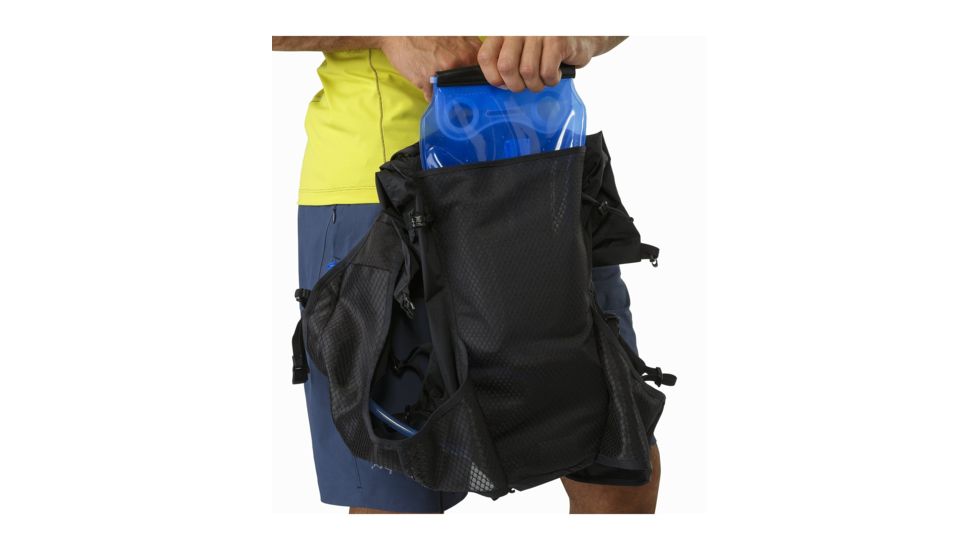 Arcteryx Norvan 14 Hydration Vest, Black, Small, 328781