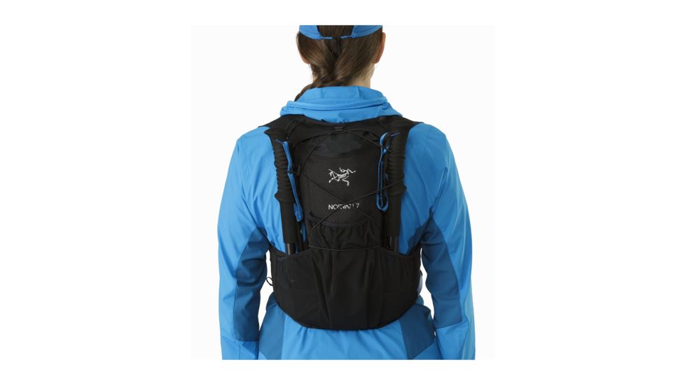 Arcteryx Norvan 7 Hydration Vest, Black, Large, 328776