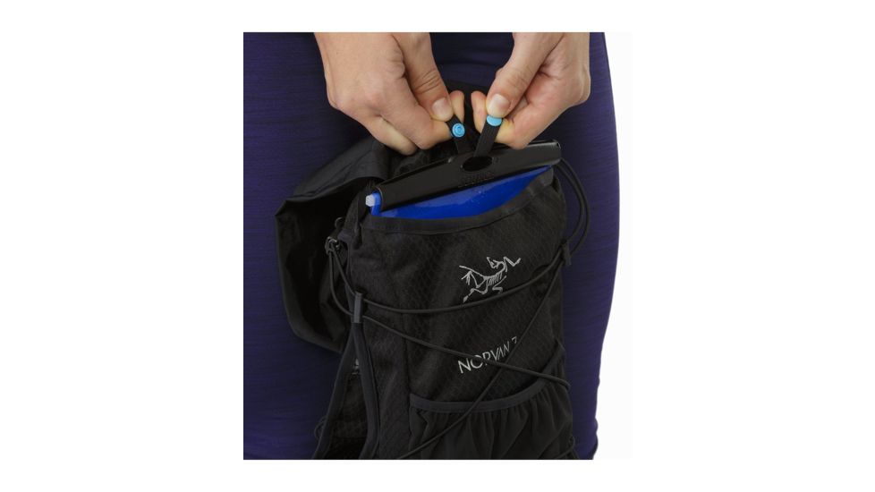 Arcteryx Norvan 7 Hydration Vest, Black, Large, 328776