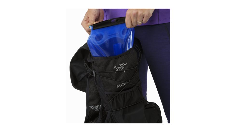Arcteryx Norvan 7 Hydration Vest, Black, Large, 328776
