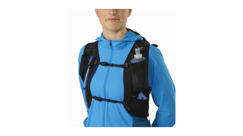 Arcteryx Norvan 7 Hydration Vest, Black, Large, 328776