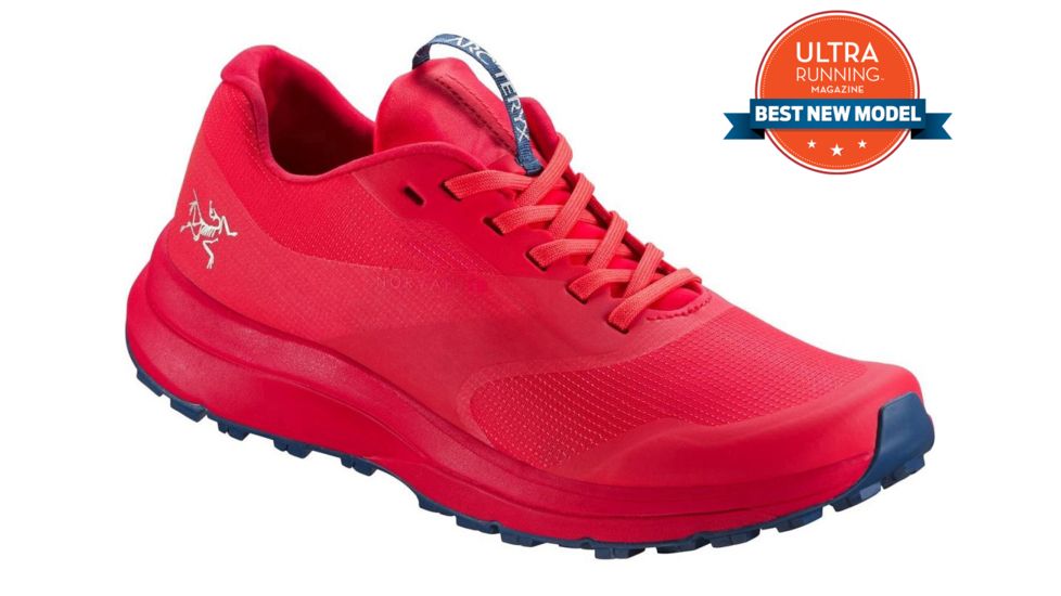 ArcTeryx Norvan LD Shoe, Dragon Fruit/Poseidon, 9 US, 22819-DFP-9