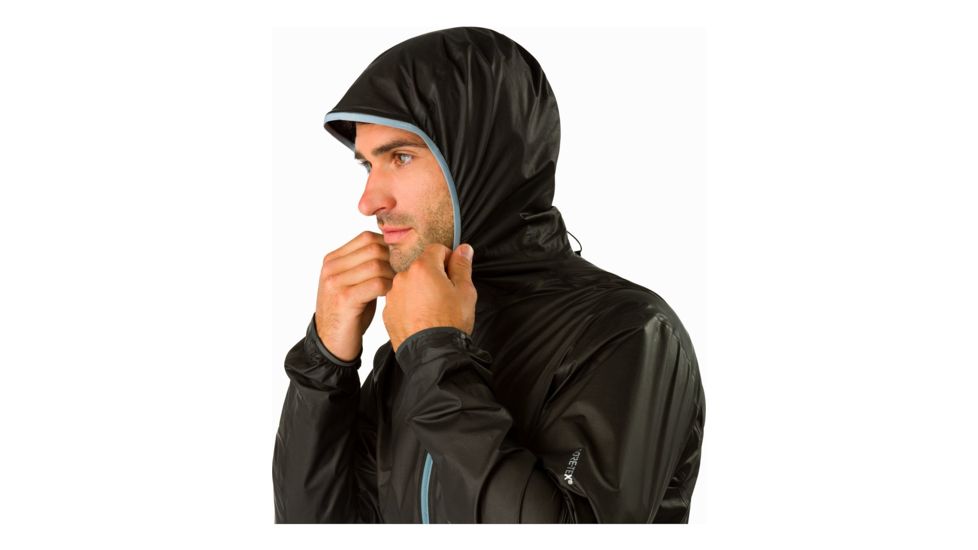 Arcteryx Norvan SL Hoody - Mens, Black/Robotica, Extra Small, 371129