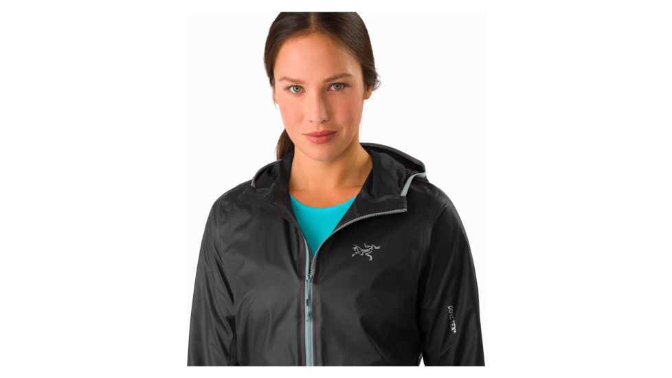 Arcteryx Norvan SL Hoody - Womens, Black/Robotica, Extra Small, 371577