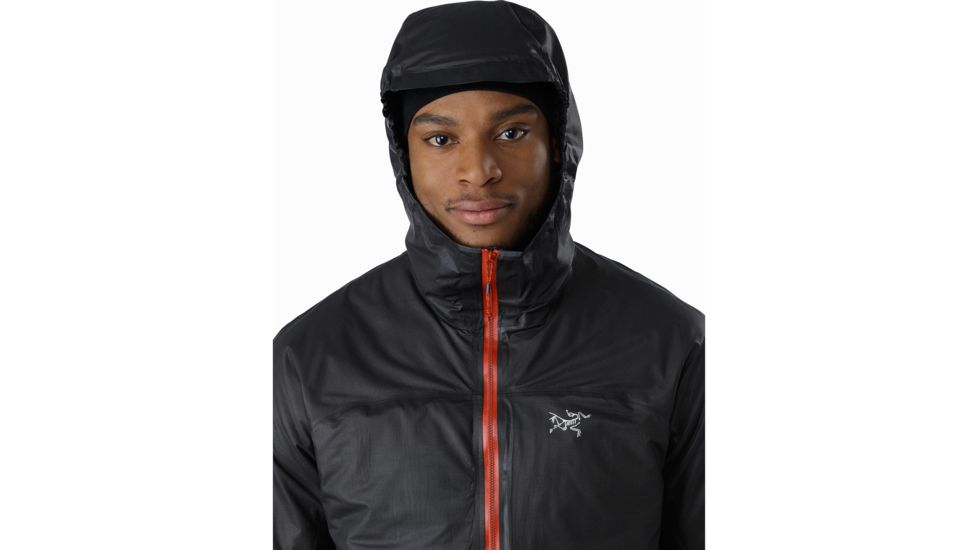 Arcteryx Norvan Sl Insulated Hoody - Mens, Black/Infrared, Large, 395670