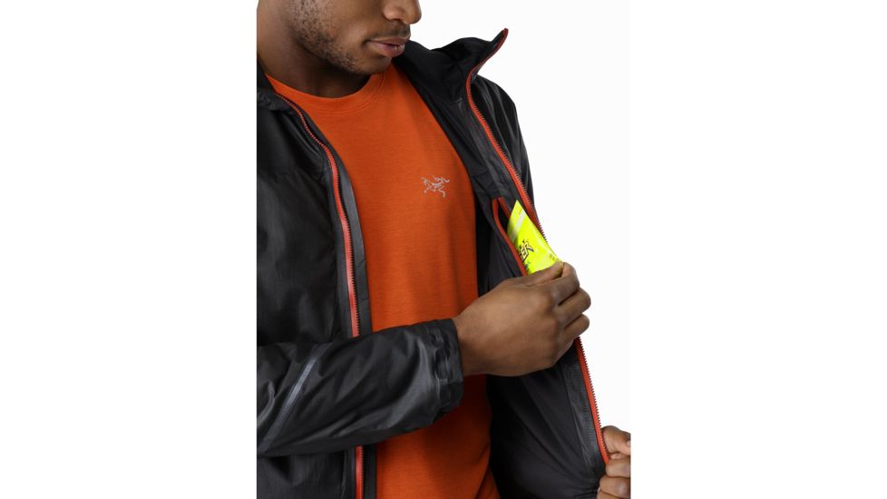 Arcteryx Norvan Sl Insulated Hoody - Mens, Black/Infrared, Large, 395670