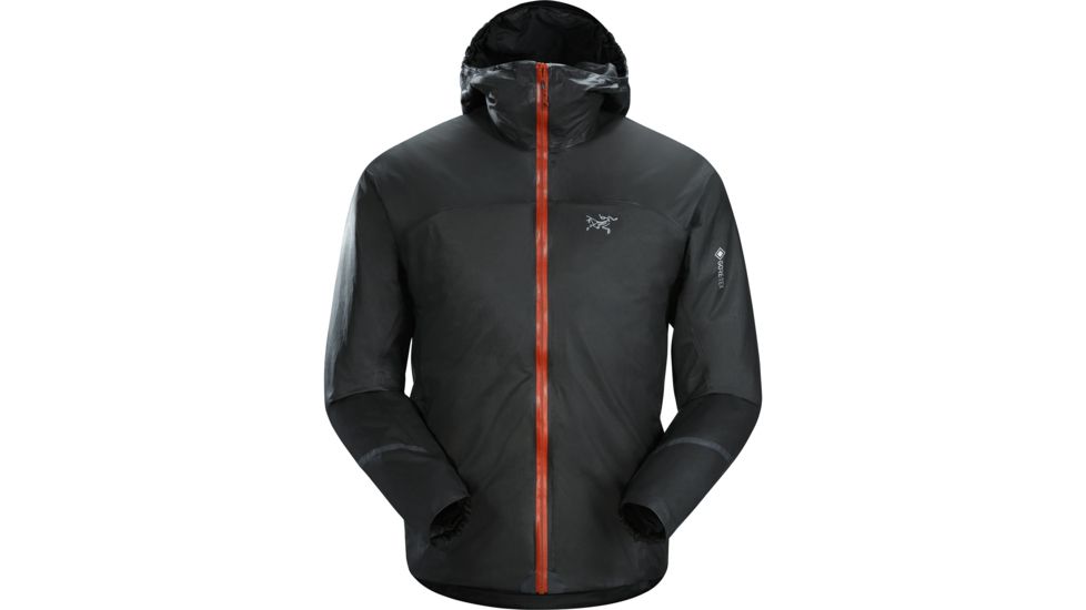 Arcteryx Norvan Sl Insulated Hoody - Mens, Black/Infrared, Large, 395670