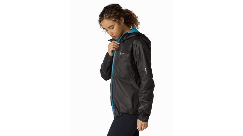 Arcteryx Norvan Sl Insulated Hoody - Womens, Black/Dark Firoza, Medium, 392101