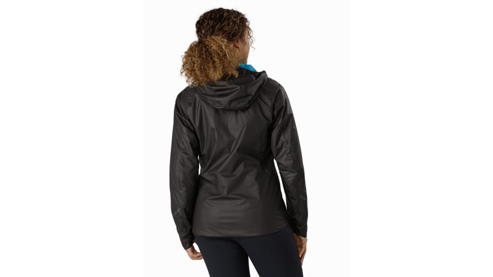 Arcteryx Norvan Sl Insulated Hoody - Womens, Black/Dark Firoza, Medium, 392101