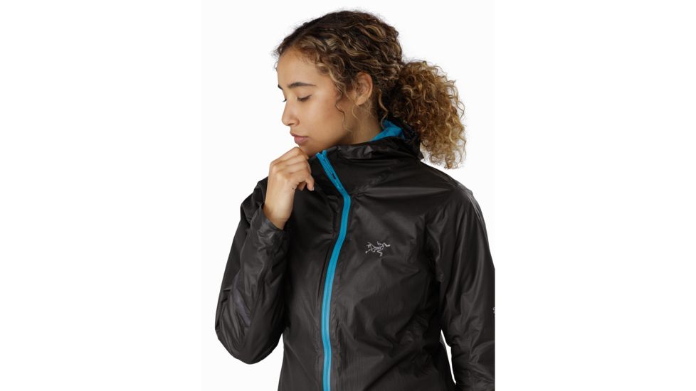 Arcteryx Norvan Sl Insulated Hoody - Womens, Black/Dark Firoza, Medium, 392101