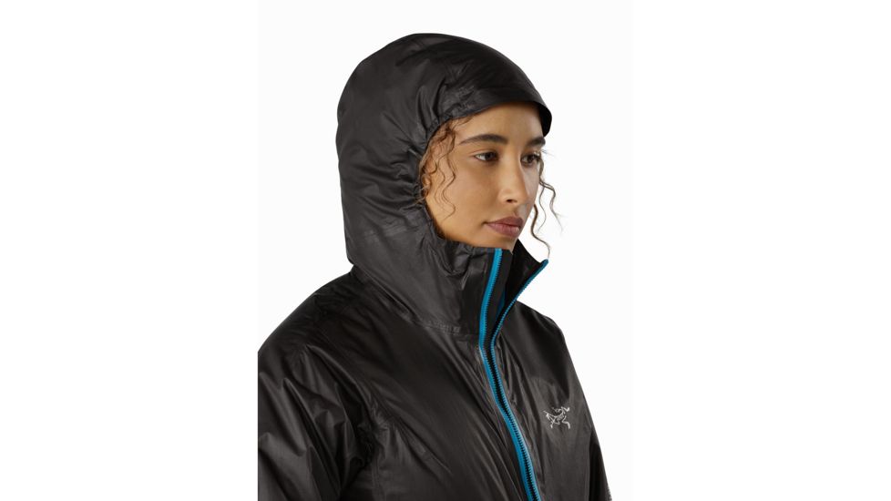 Arcteryx Norvan Sl Insulated Hoody - Womens, Black/Dark Firoza, Medium, 392101