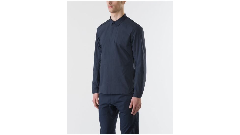 Arcteryx Operand Long Sleeve Shirt - Mens, Dark Navy, Large, 350619