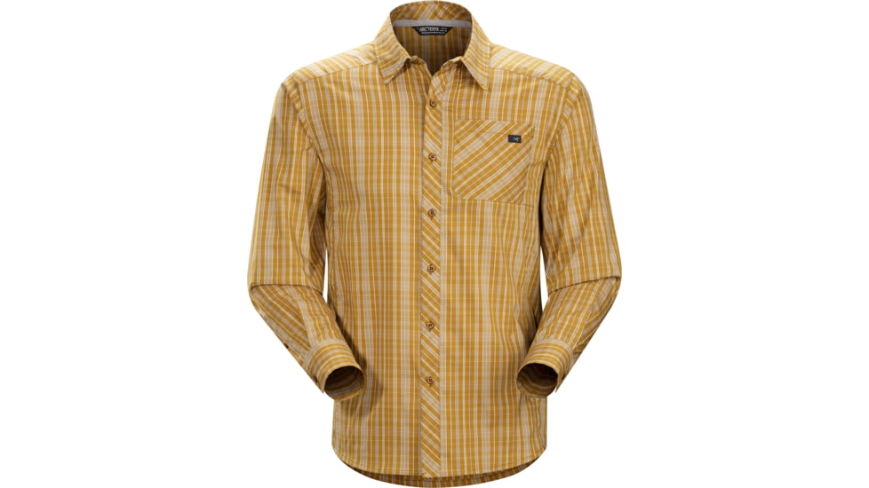 Arcteryx Peakline LS Shirt - Mens-Harvest-Small