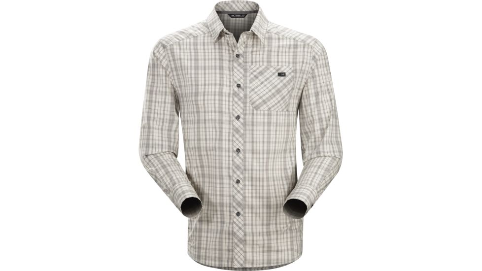 Arcteryx Peakline Shirt LS - Mens-Lunar-Large