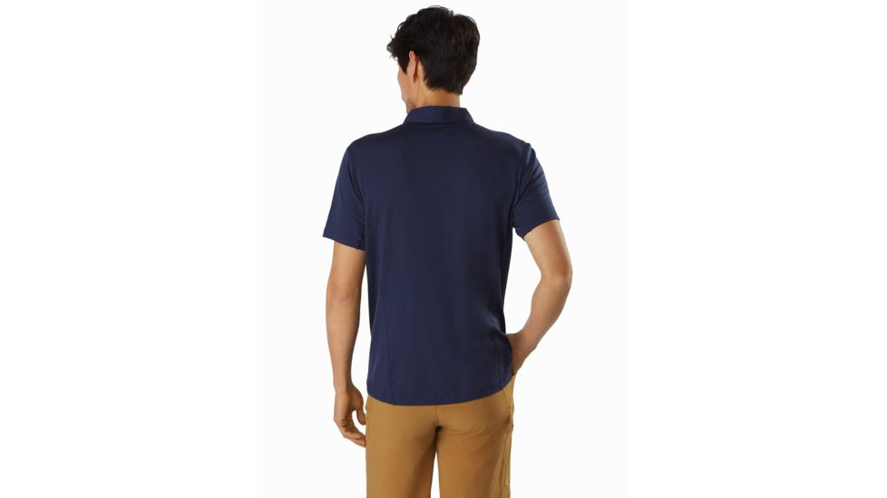 Arcteryx Pelion Polo - Mens, Cobalt Moon, Small, 414022