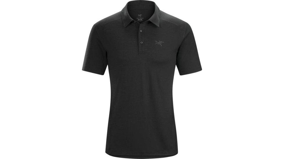 Arc'teryx Pelion Polo Shirt - Men's, Black, Extra Large, 288032
