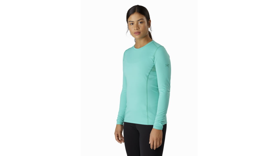 Arcteryx Phase Ar Crew Ls - Womens, Dark Illucinate, Large, 392475