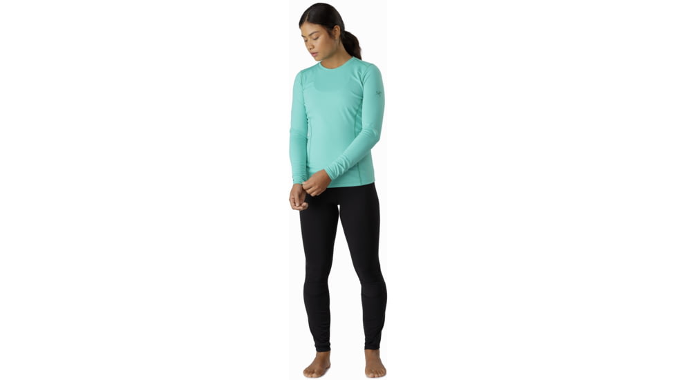 Arcteryx Phase Ar Crew Ls - Womens, Dark Illucinate, Large, 392475