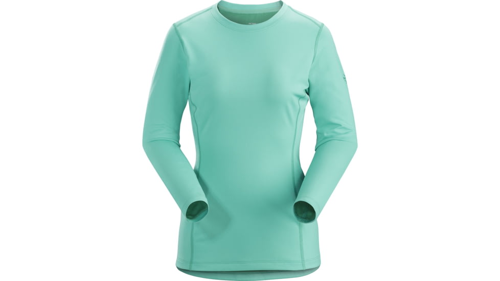 Arcteryx Phase Ar Crew Ls - Womens, Dark Illucinate, Large, 392475