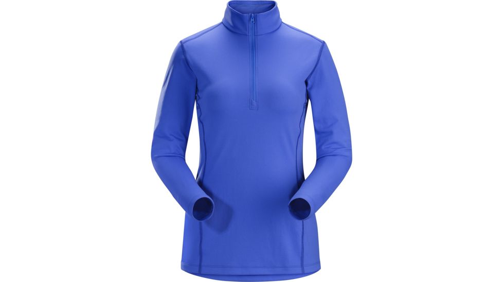Arcteryx Phase AR Zip Neck Long Sleeve - Womens, Iolite, Extra Large, 352531