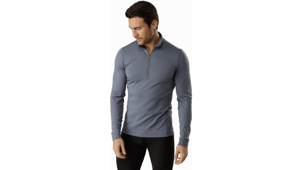 Arcteryx Phase Ar Zip Neck Ls - Mens, Proteus, Medium, 394079
