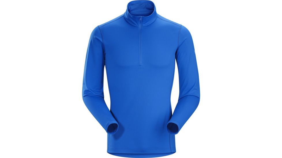 Arc'teryx Phase AR Zip Neck with Long Sleeve - Men's, Stellar, Large, 352103