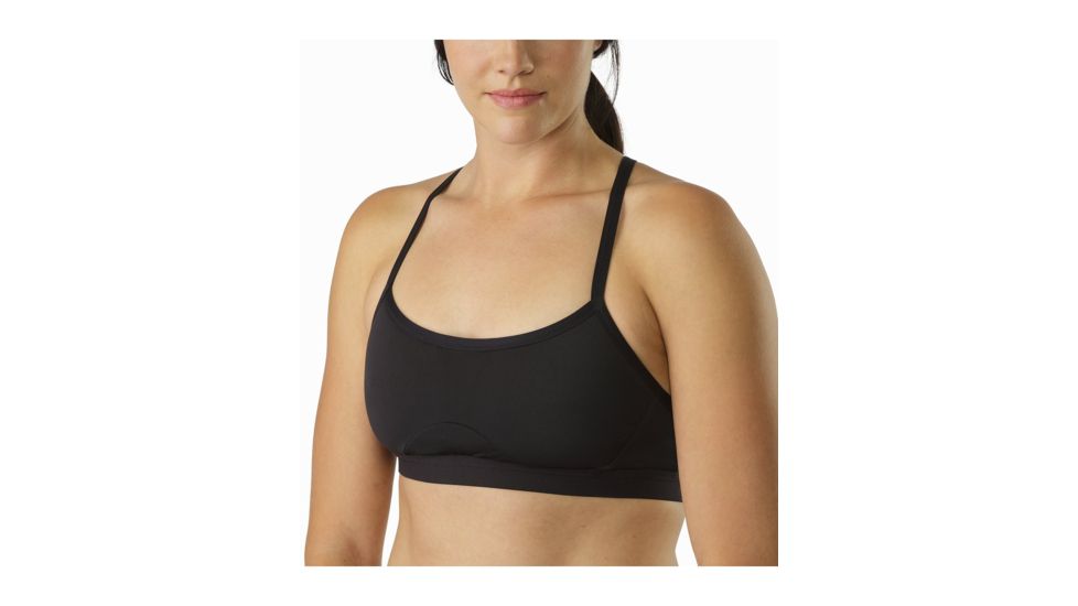 Arcteryx Phase SL Bra - Womens, Black, Small, 290677