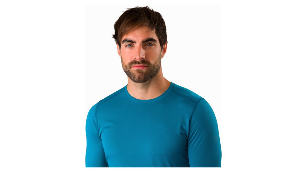 Arcteryx Phase SL Crew Long Sleeve - Mens, Iliad, 2XL, 375509